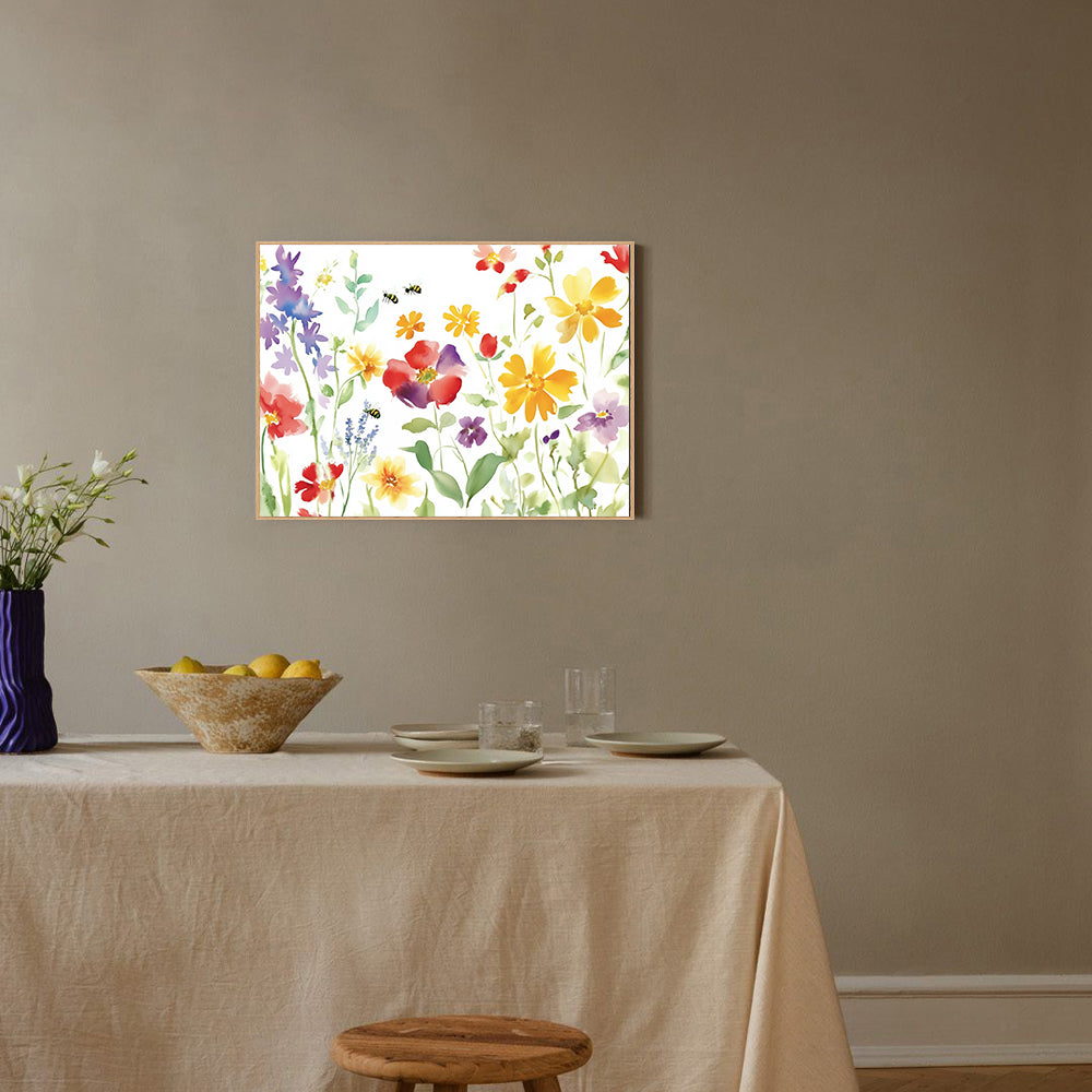 Wildflower Meadow Canvas Wall Art