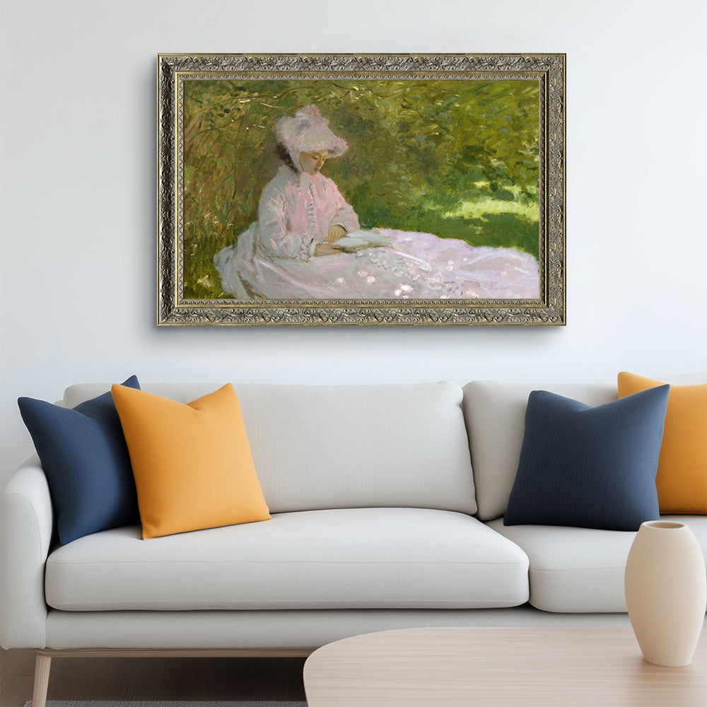 Springtime By Claude Monet