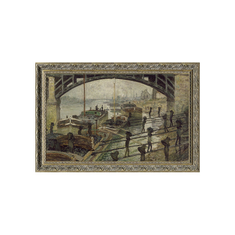 The Coalmen By Claude Monet