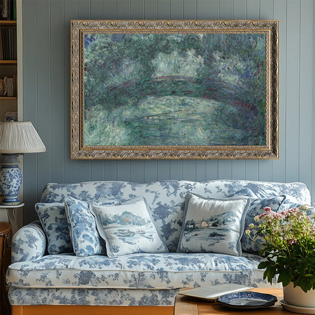 Claude Monet's "The Japanese Footbridge"