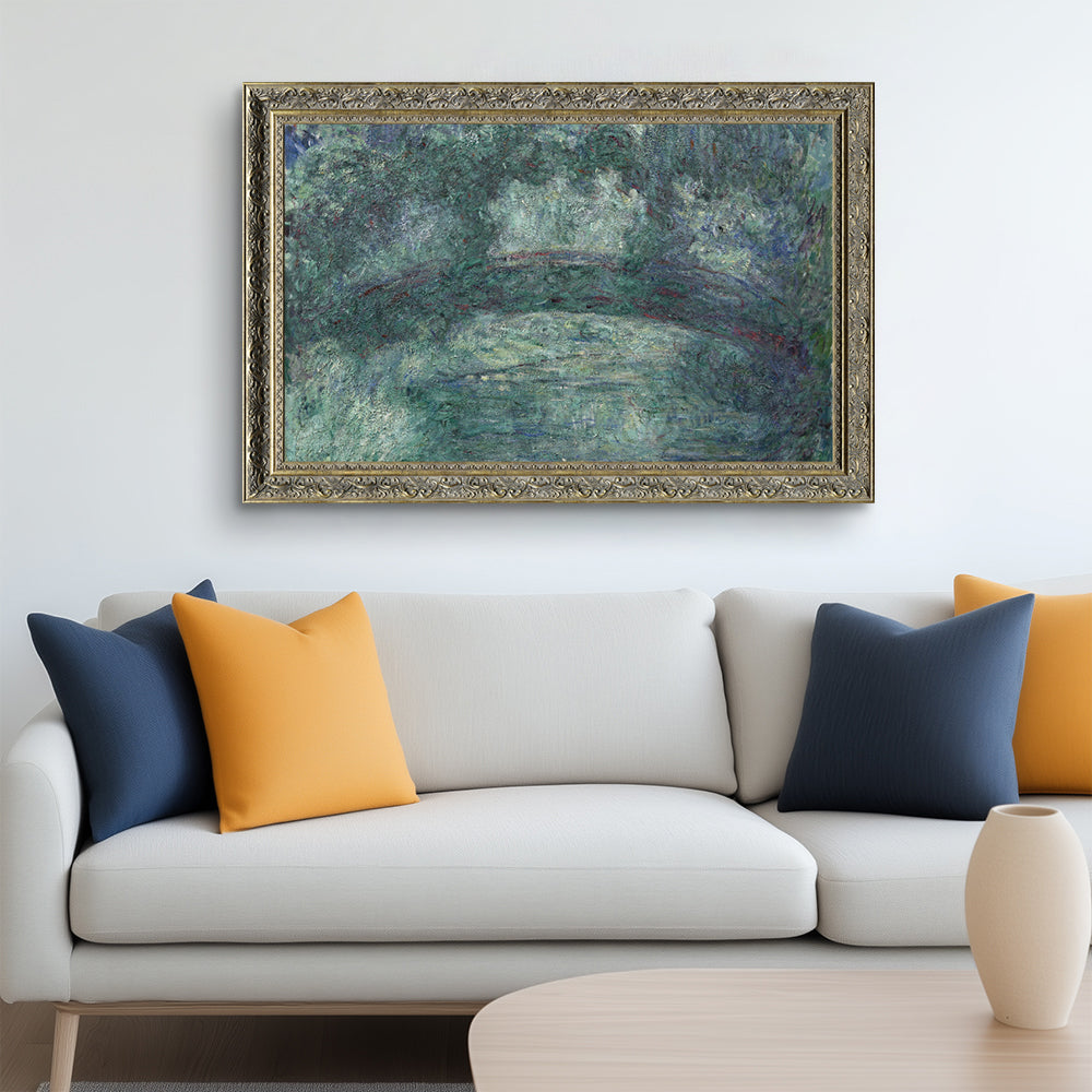 Claude Monet's "The Japanese Footbridge"