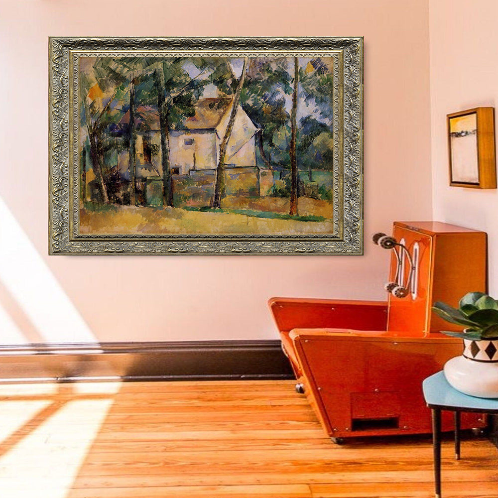 The House Of The Hanged Man By Paul Cézanne