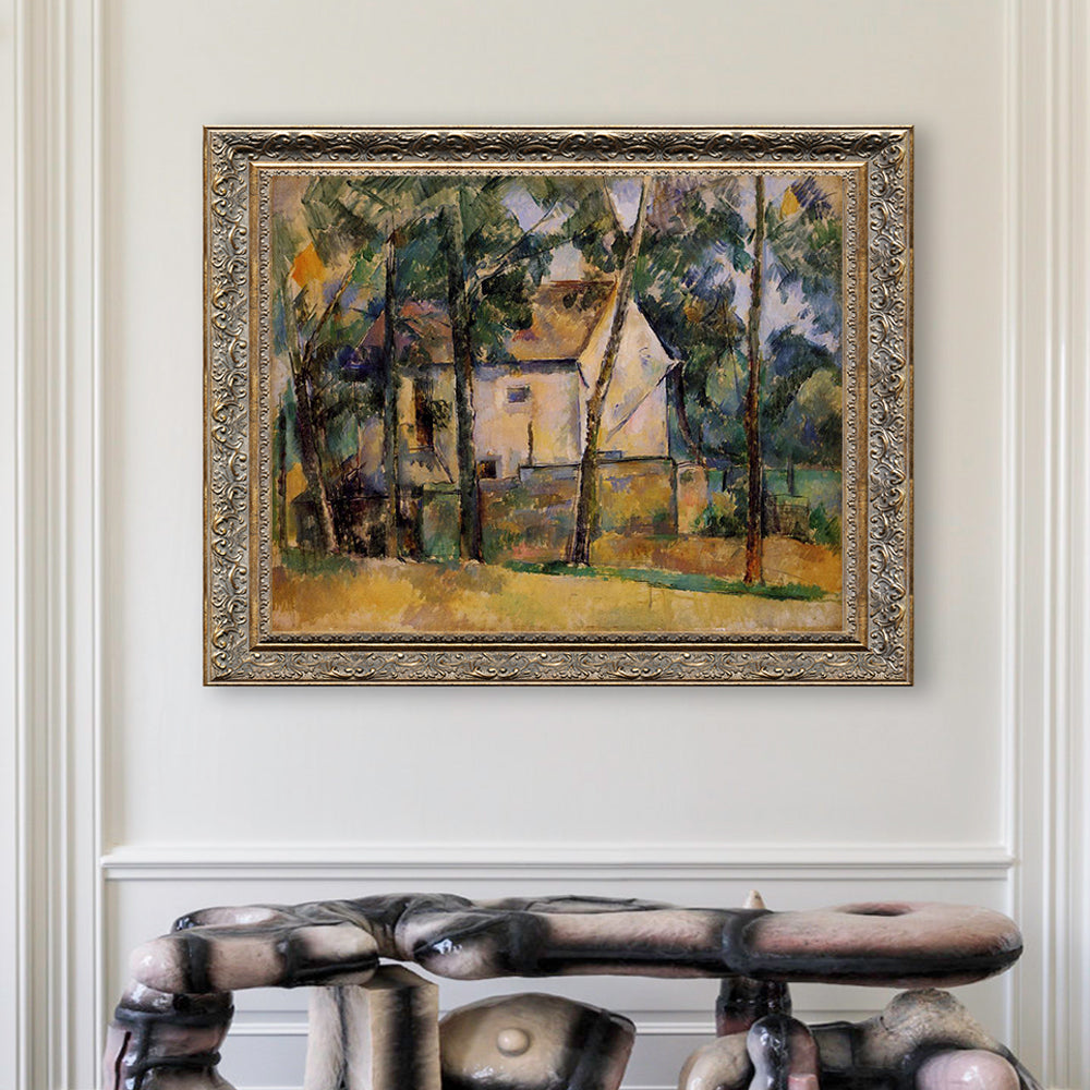 The House Of The Hanged Man By Paul Cézanne