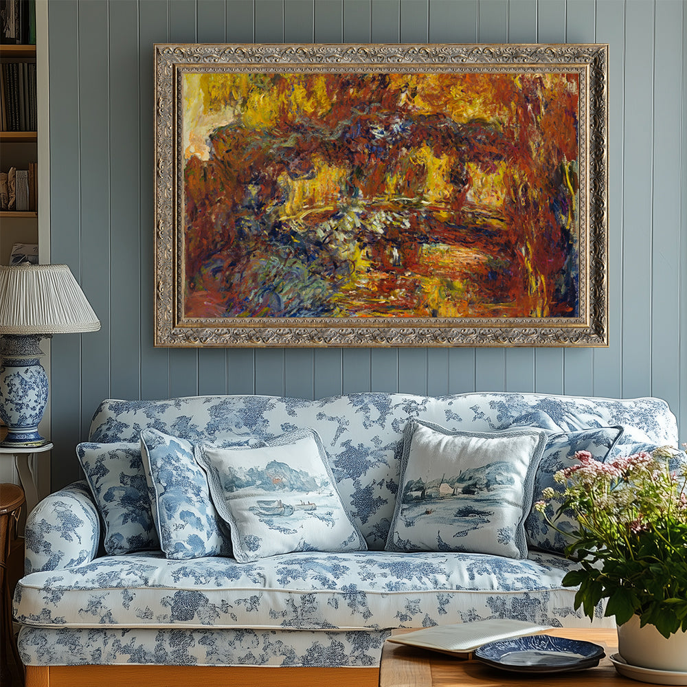 Monet's Garden Oasis and Impression of the Japanese Bridge