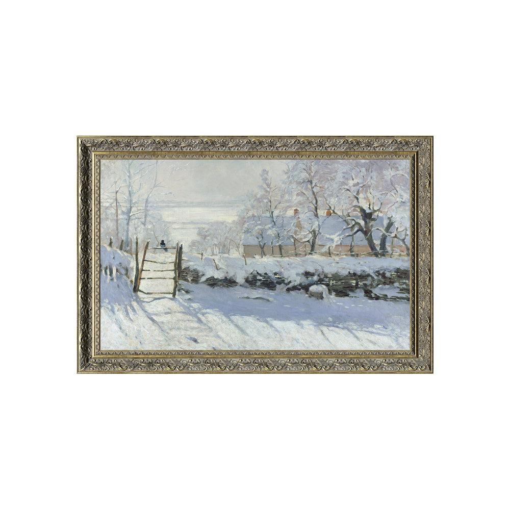 "The Magpie" By Claude Monet