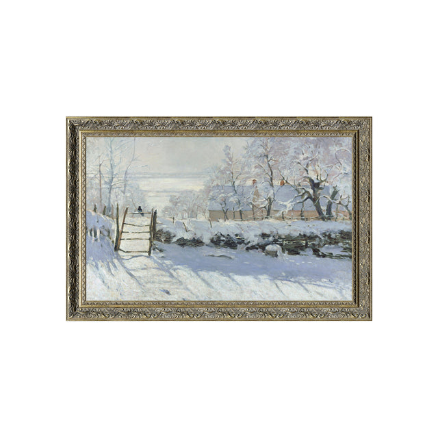 "The Magpie" By Claude Monet