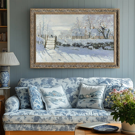 "The Magpie" By Claude Monet