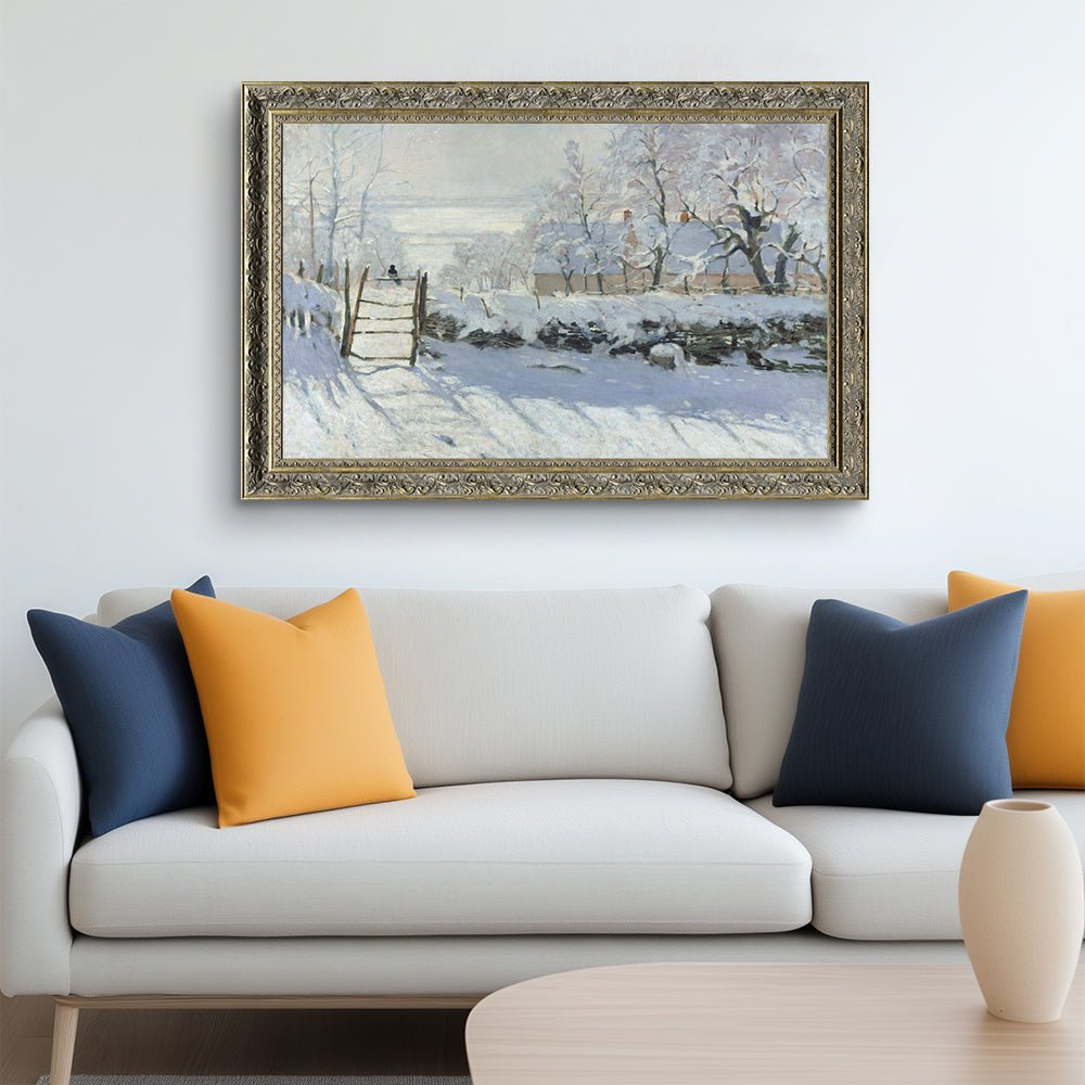 "The Magpie" By Claude Monet