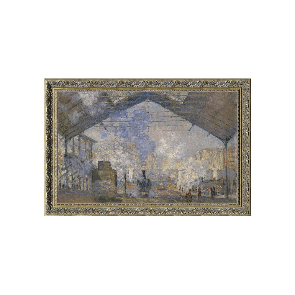 Claude Monet's "The Gare Saint-Lazare"