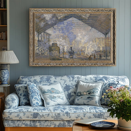 Claude Monet's "The Gare Saint-Lazare"