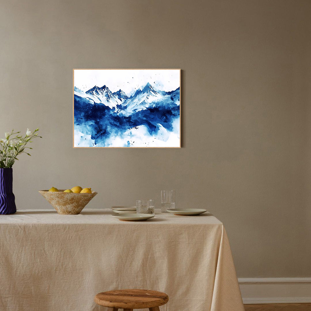 Blue Mountain Canvas Wall Art