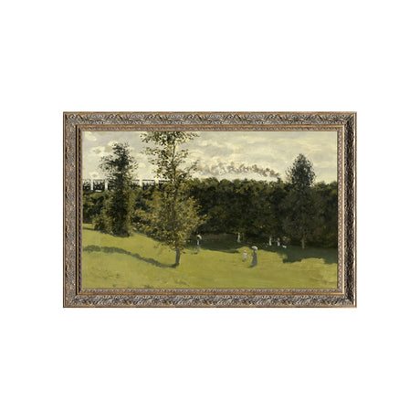 Claude Monet's "Train in the Countryside"