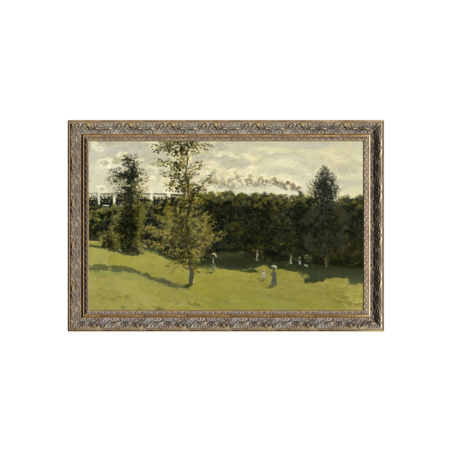 Claude Monet's "Train in the Countryside"