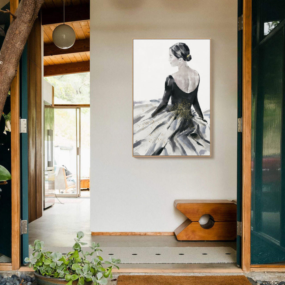 Elegant Ballet Canvas Wall Art