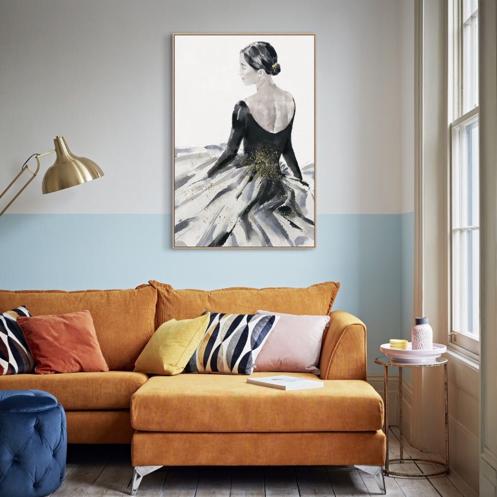 Elegant Ballet Canvas Wall Art