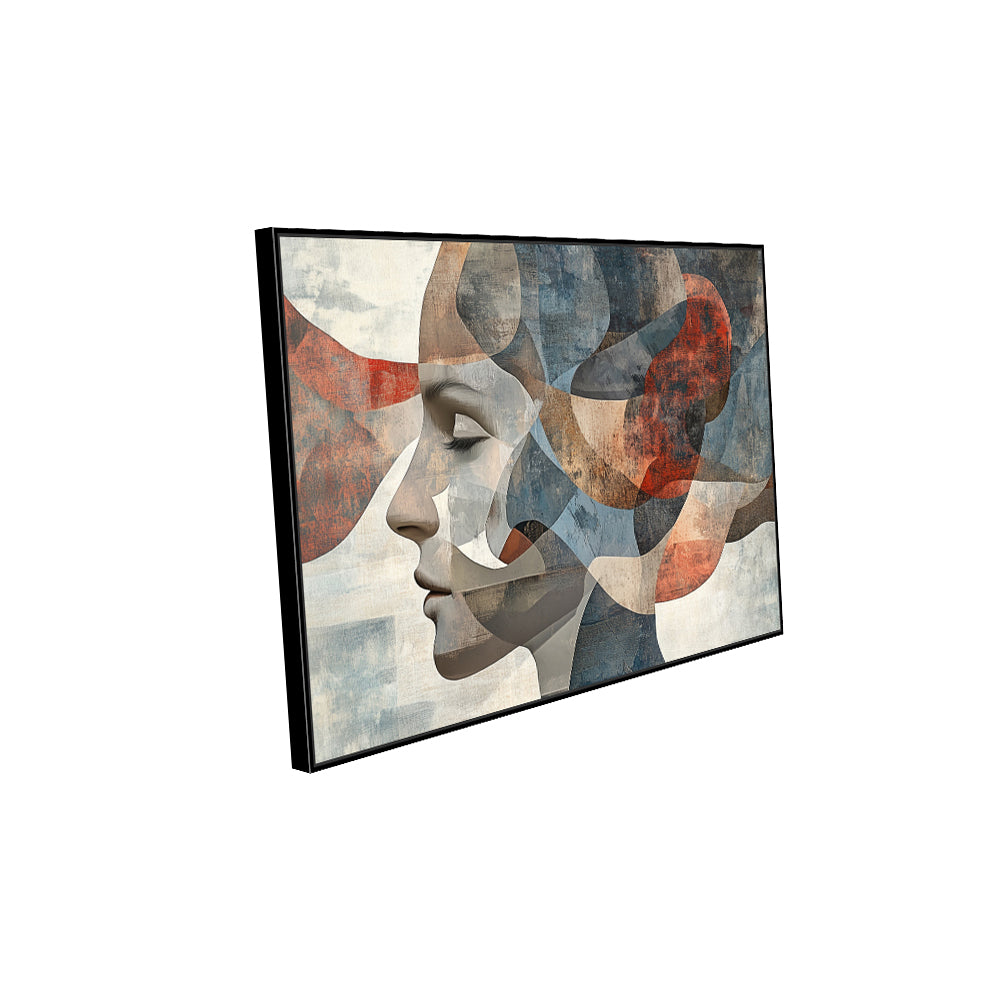 Portrait Of Modern Faces Collection - Canvas Wall Art