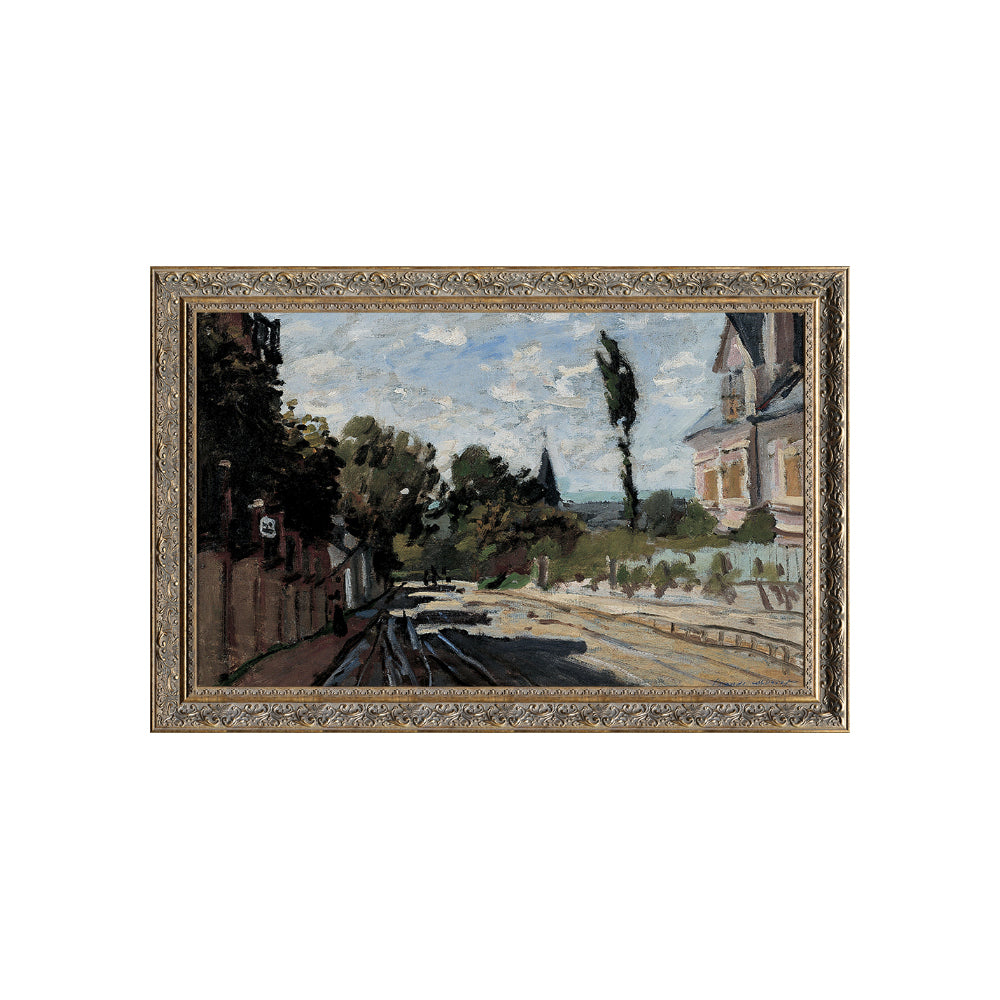 "Village Street" By Claude Monet