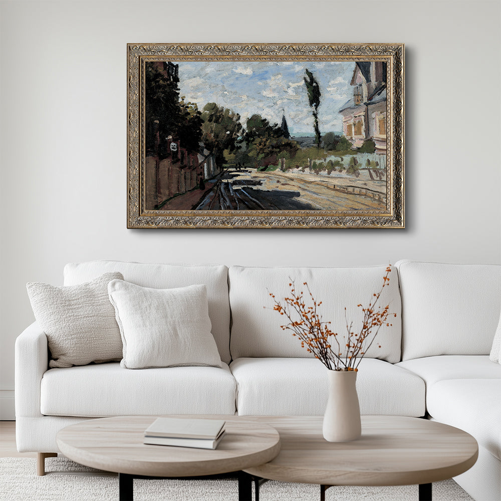 "Village Street" By Claude Monet