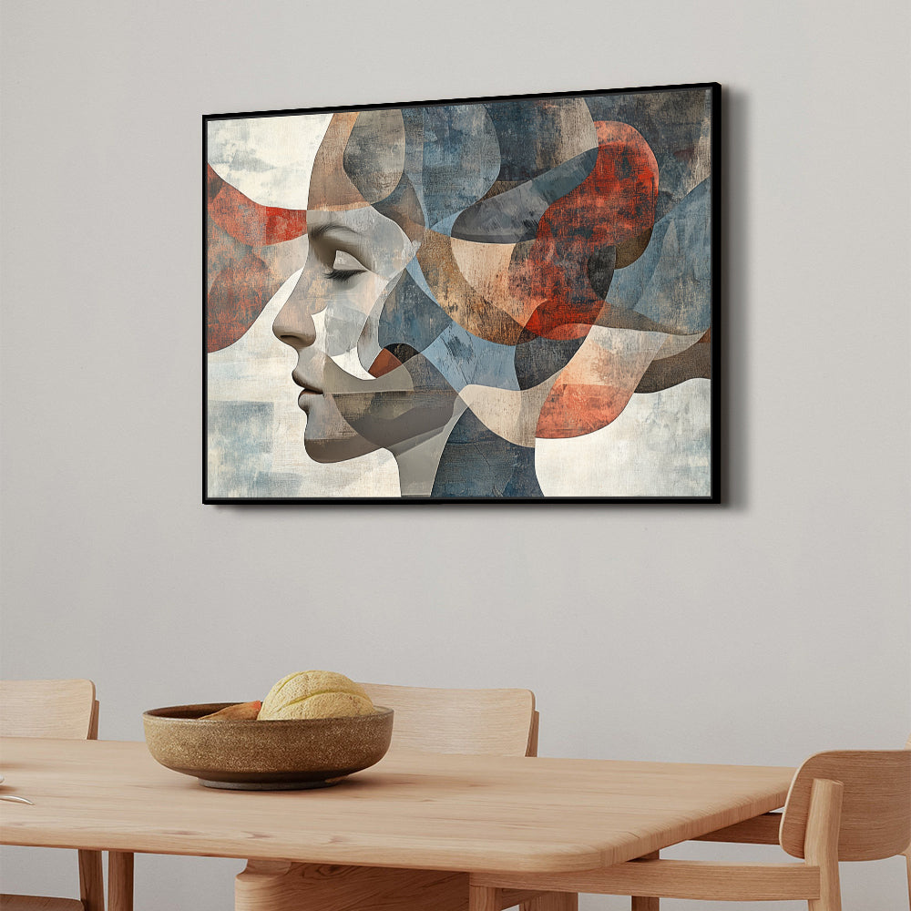Portrait Of Modern Faces Collection - Canvas Wall Art