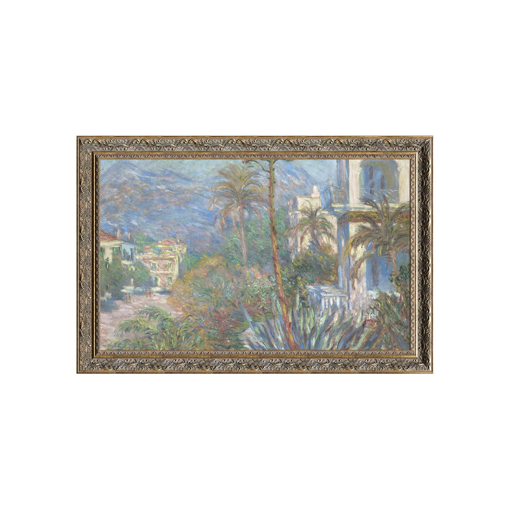 Villas at Bordighera By Claude Monet