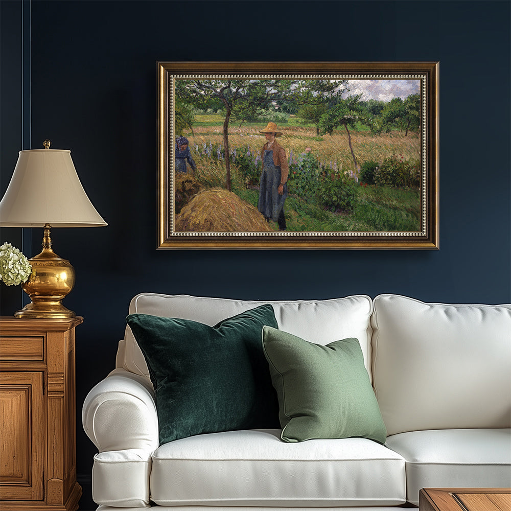 The Gardener By Camille Pissarro