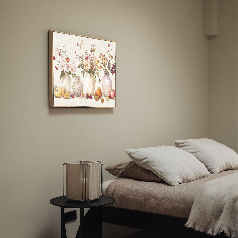 Floral Still Life Canvas Wall Art