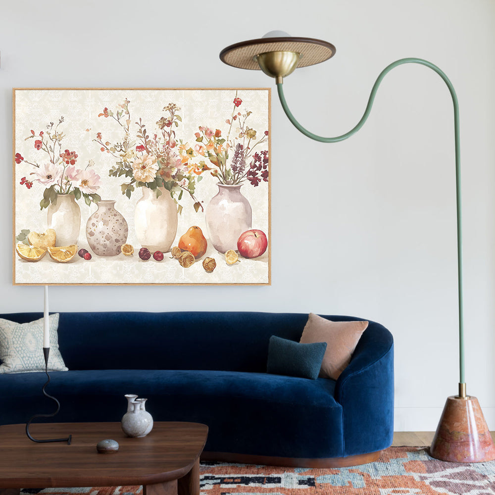 Floral Still Life Canvas Wall Art