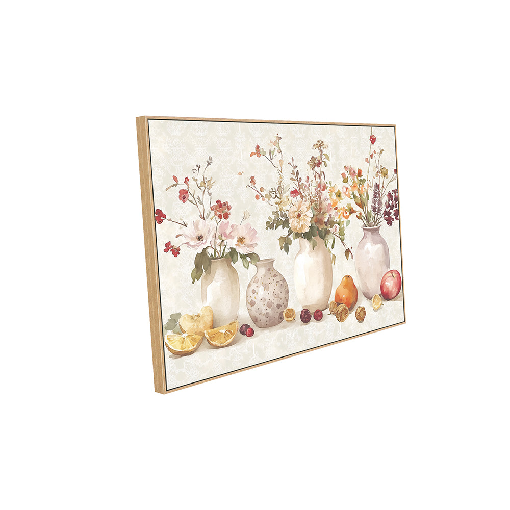 Floral Still Life Canvas Wall Art