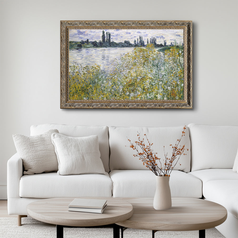 Île aux Fleurs near Vétheuil By Claude Monet