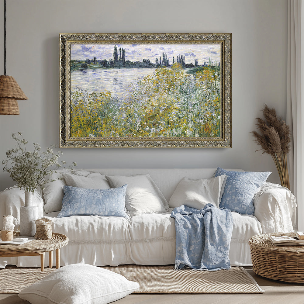 Île aux Fleurs near Vétheuil By Claude Monet