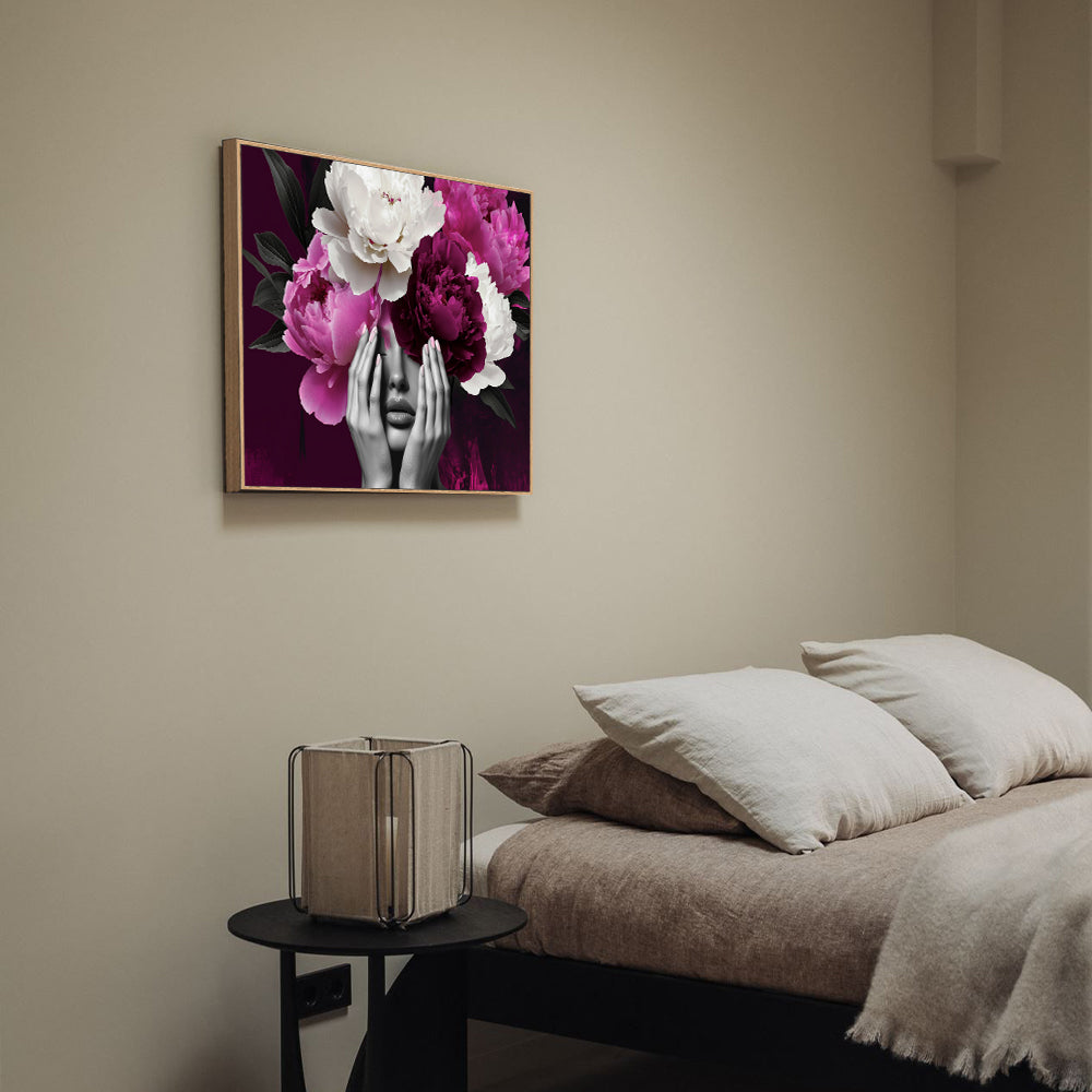 Bold Floral Elegance Canvas Wall Art