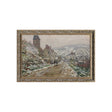 "Village Street, Vétheuil" By Claude Monet