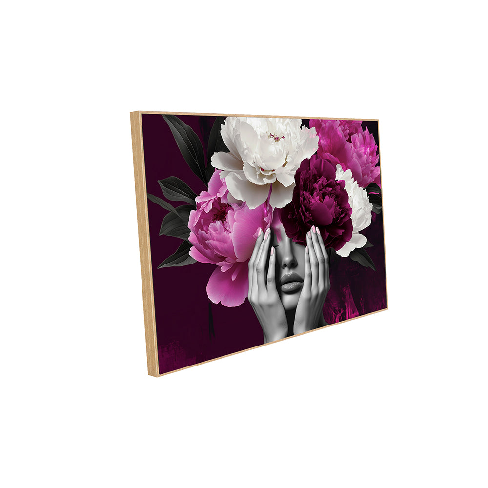 Bold Floral Elegance Canvas Wall Art