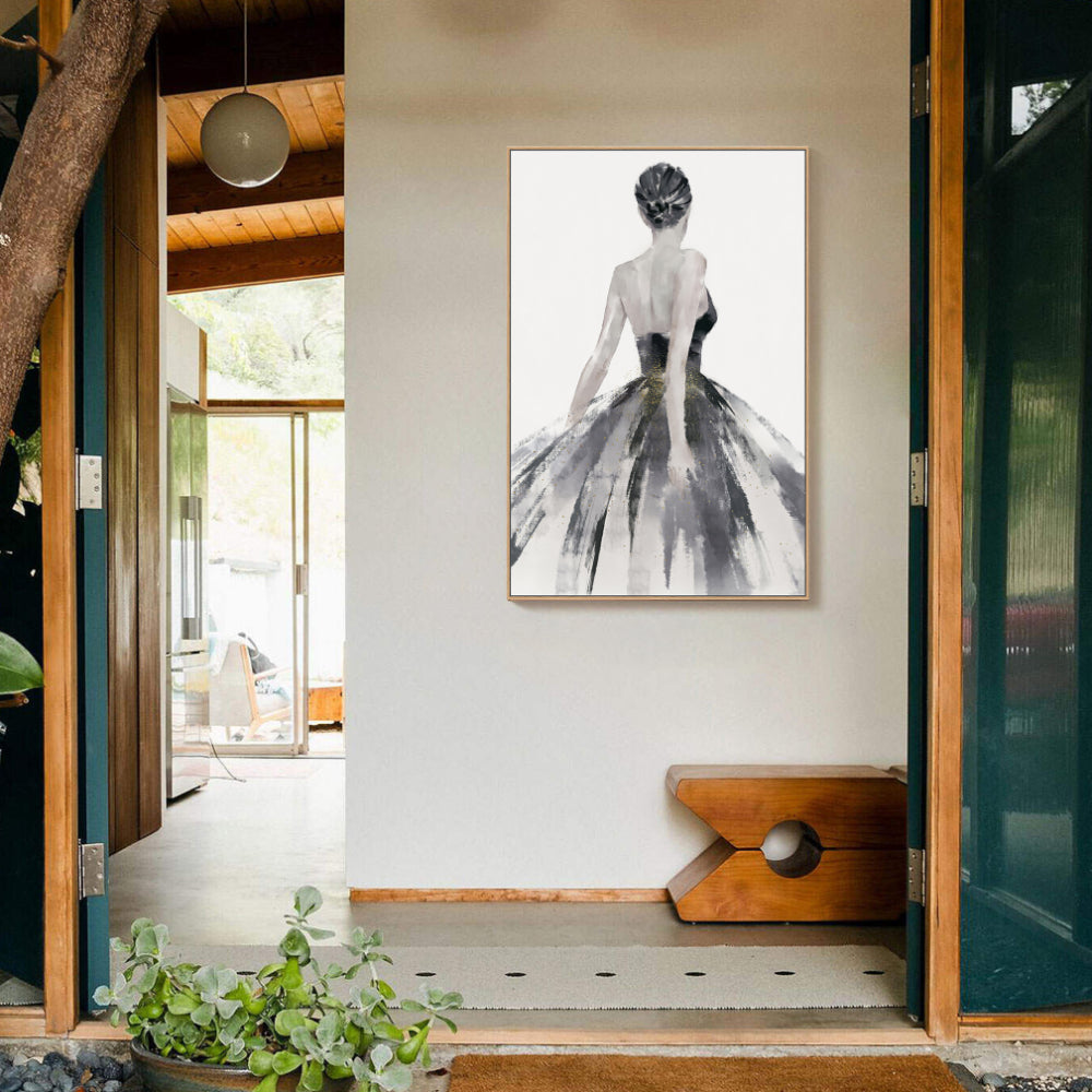 Graceful Elegance Canvas Wall Art