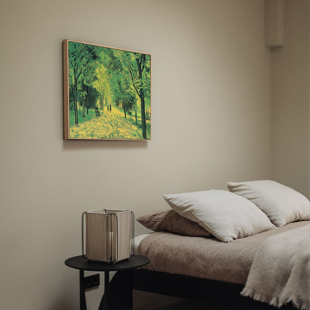 Serene Forest Path Canvas Wall Art