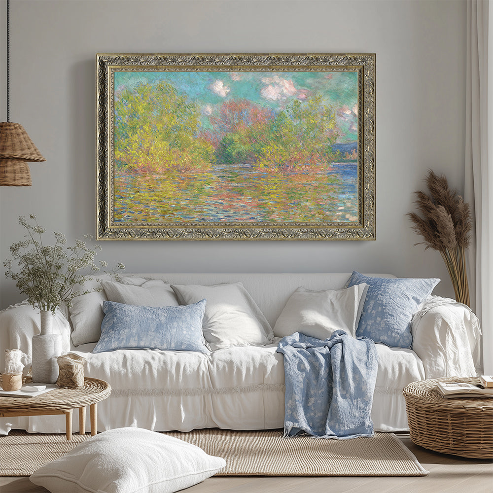 "The Seine near Giverny" By Claude Monet