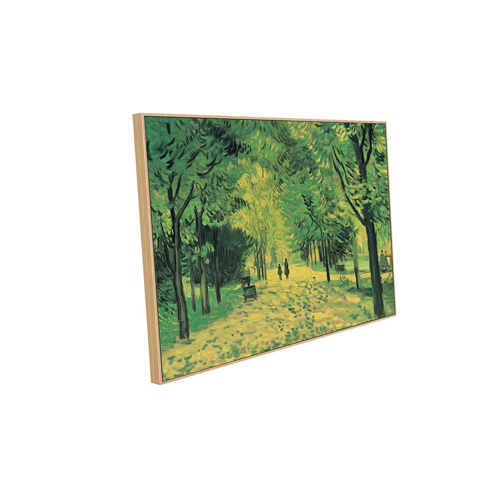 Serene Forest Path Canvas Wall Art