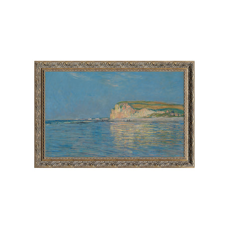Low Tide at Pourville By Claude Monet