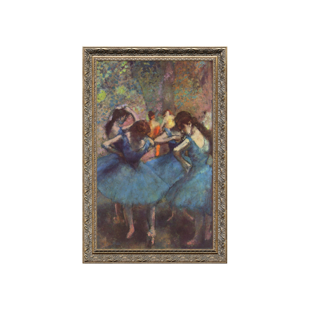 Dancers In Blue By Edgar Degas