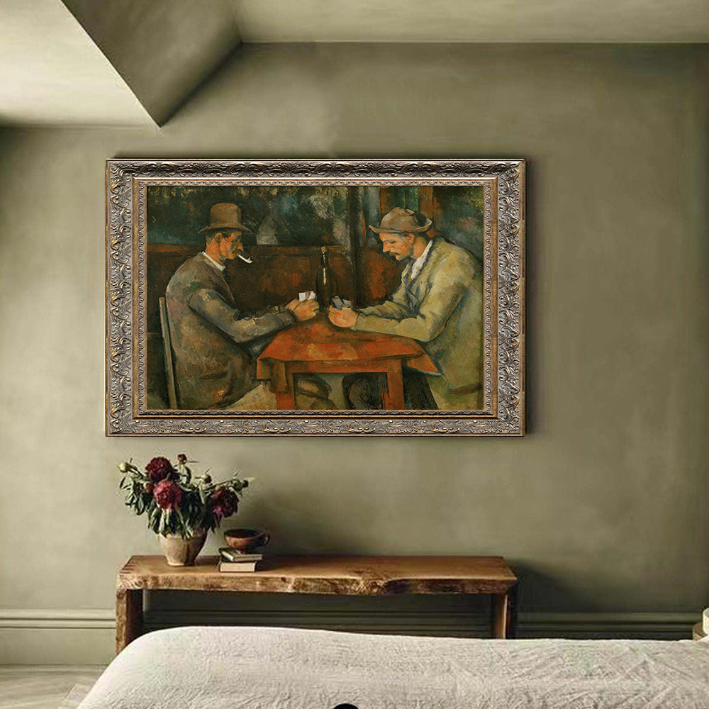 A Game Of Chance By Paul Cézanne