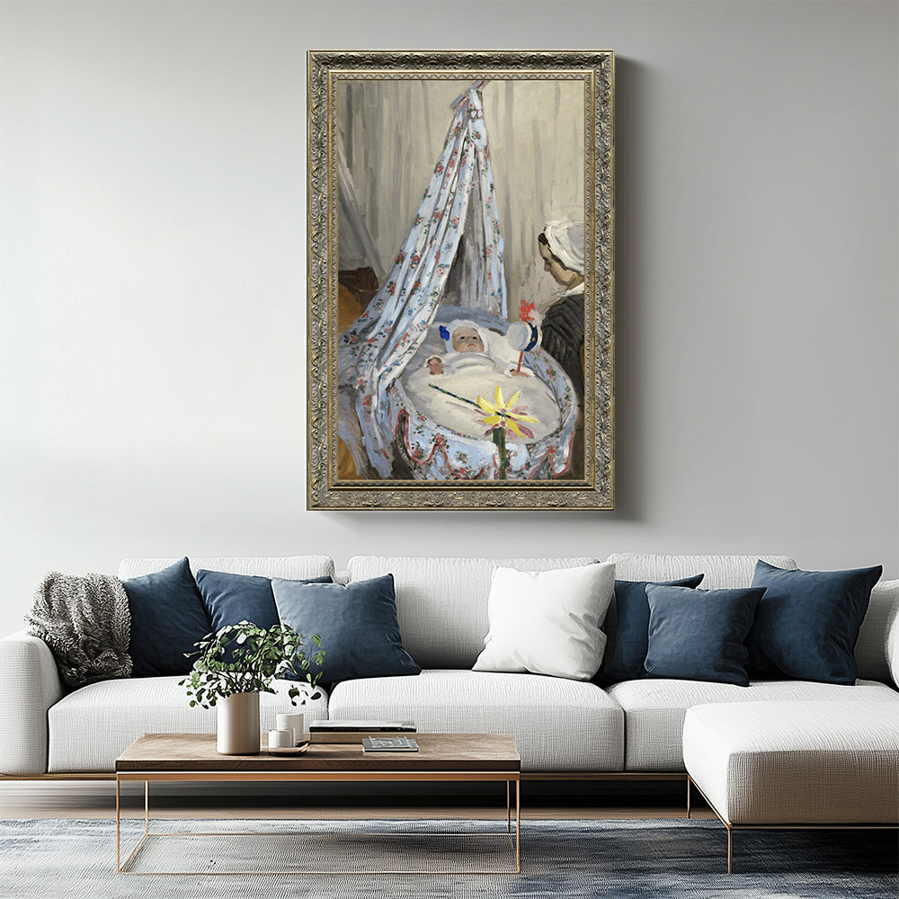 "The Cradle" By Claude Monet
