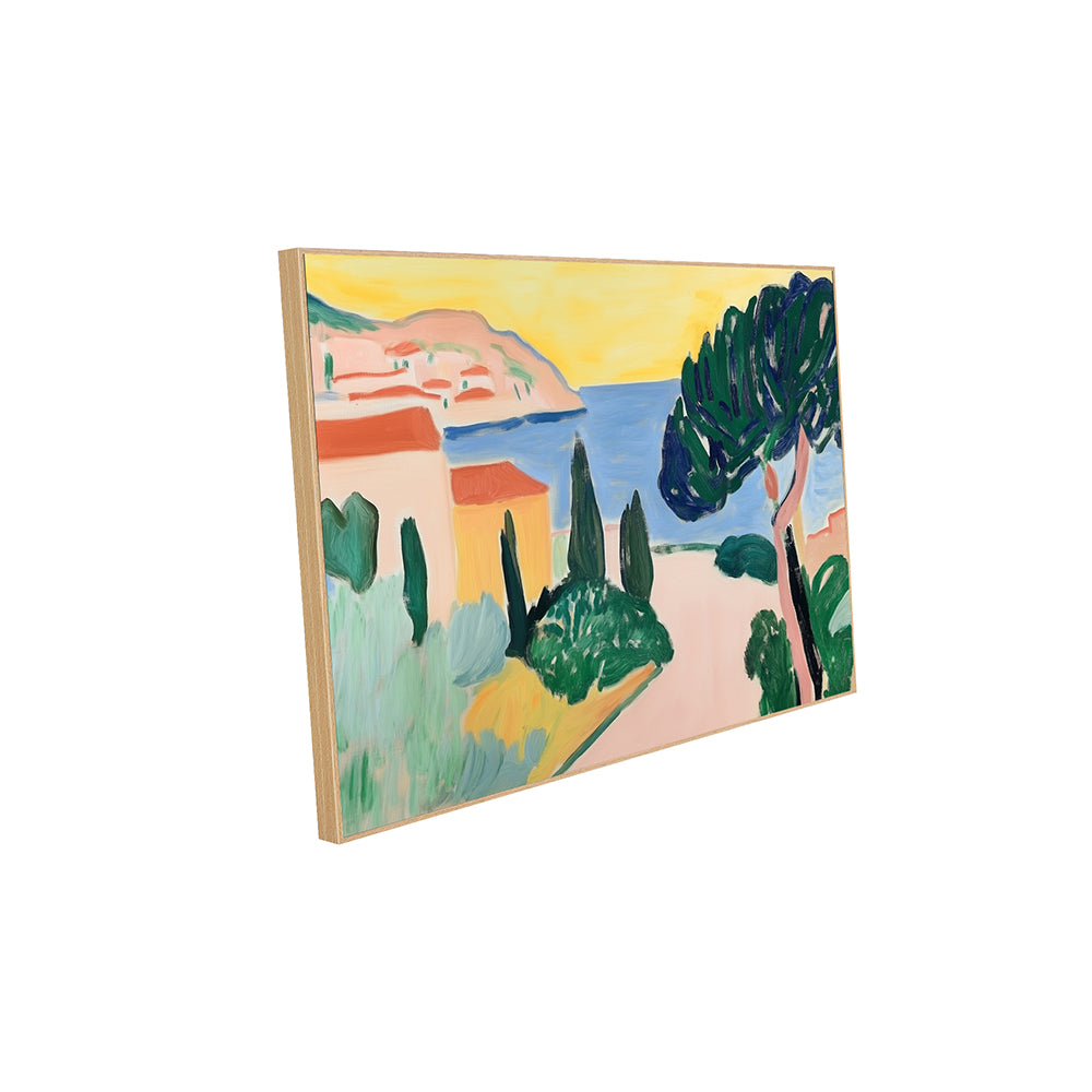 Mediterranean Landscape Canvas Wall Art