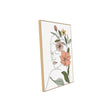 Floral Harmony Line Art Canvas Wall Art
