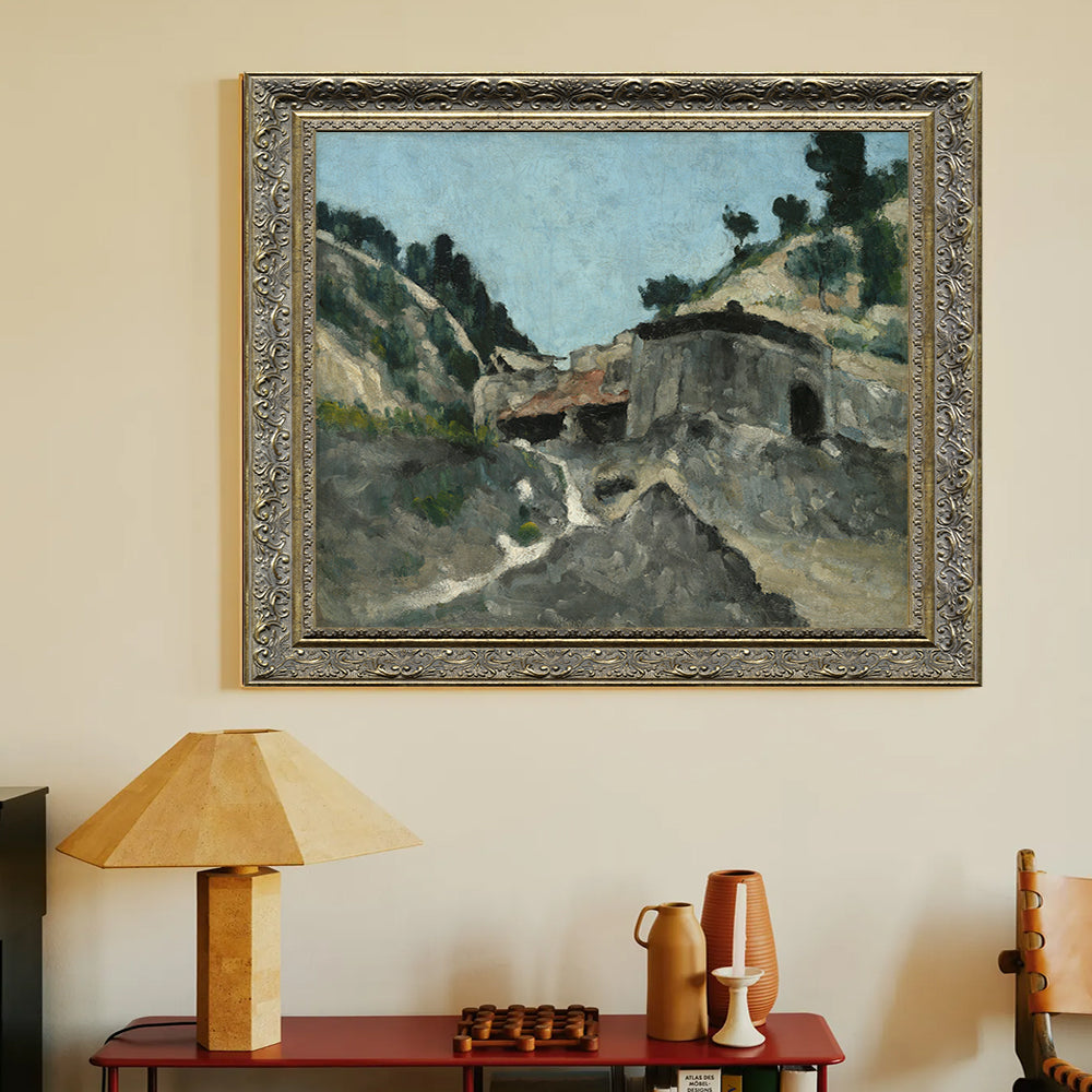 The Quarry By Paul Cézanne