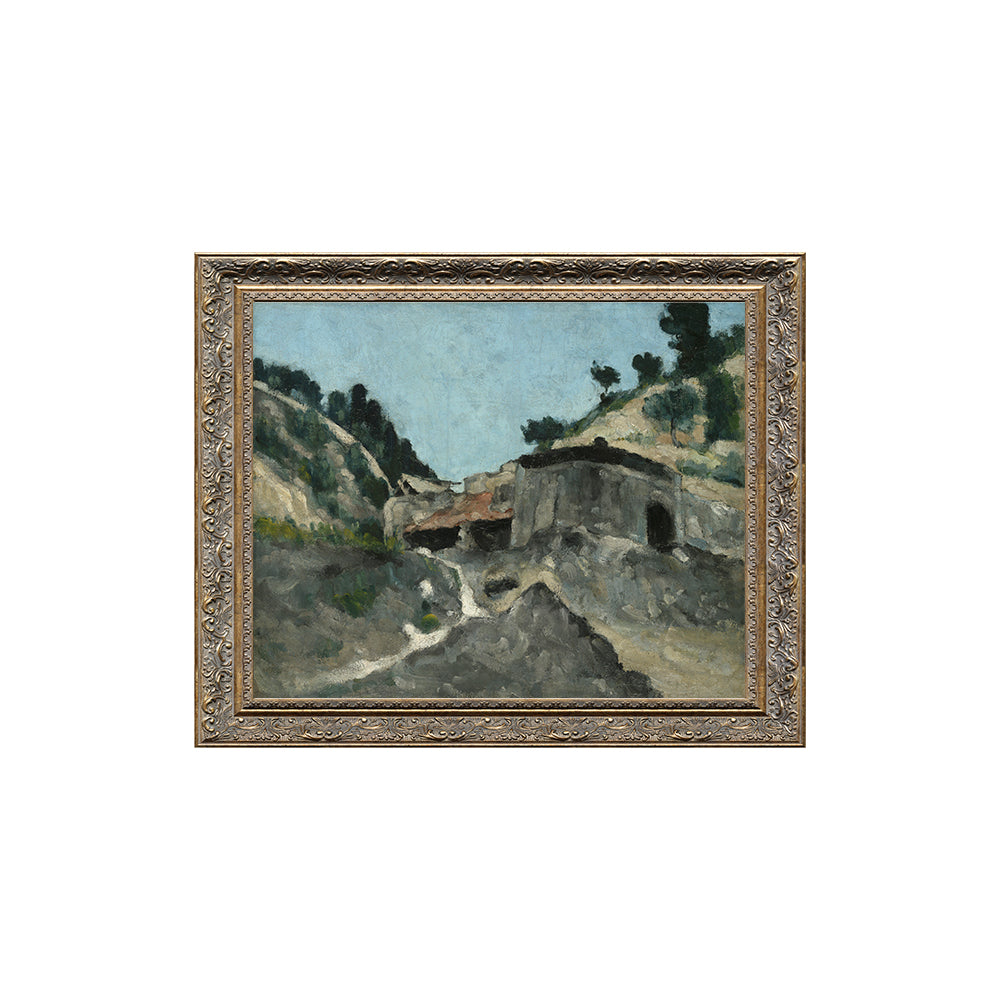The Quarry By Paul Cézanne