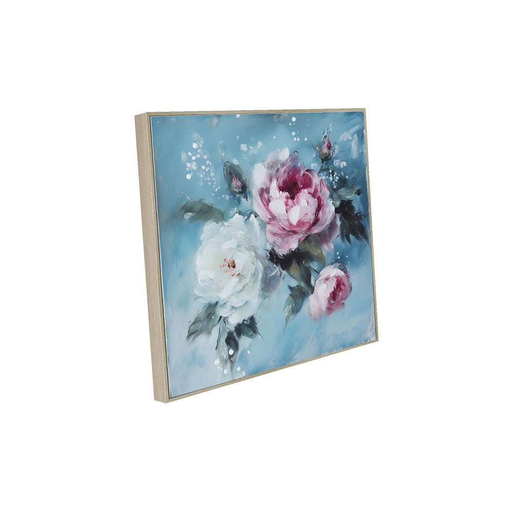 Elegant Floral Bouquet Canvas Wall Art