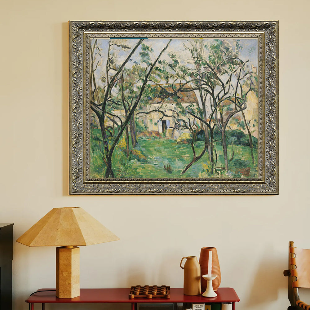 The Orchard By Paul Cézanne