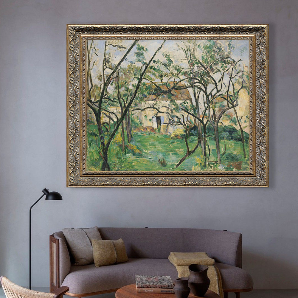 The Orchard By Paul Cézanne