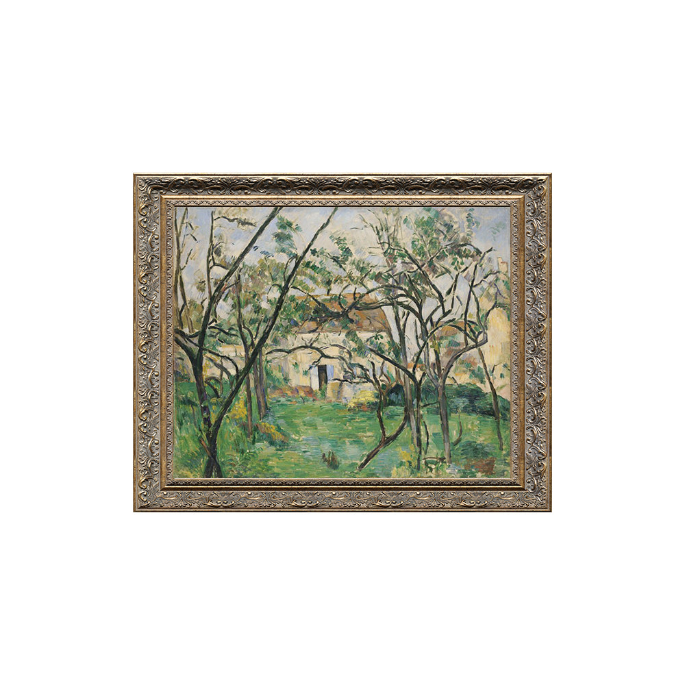 The Orchard By Paul Cézanne