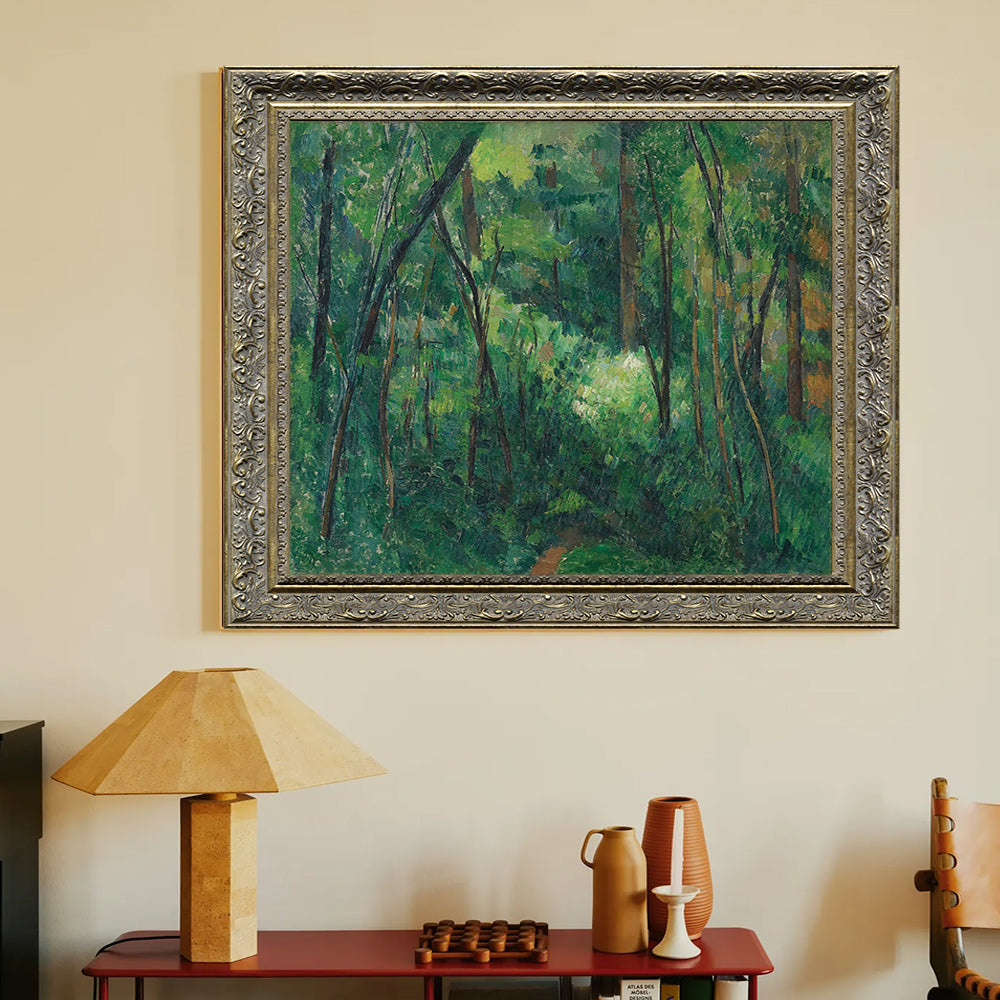 The Forest By Paul Cézanne